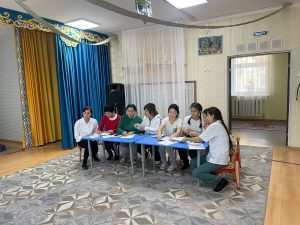 Read more about the article Балалардың денсаулығын нығайту тақырыбына арналған «Денсаулық зор байлық»  атты педагогикалық кеңес өтті.